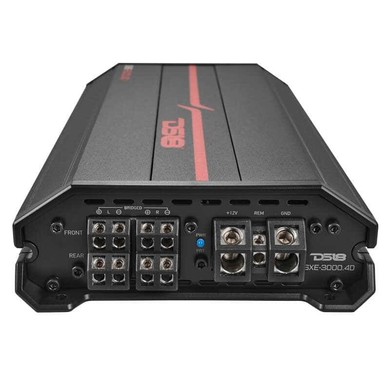DS18 — DS18 4-Channel SXE Amplifier Class D 2x 500/4ohm Bridge 4 x 320/2ohm 4 x 200/4ohm Watts RMS- Black - view 3