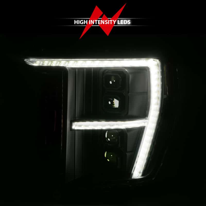 ANZO — ANZO 21-23 Ford F-150 (w/Factory Halogen) Z-Series Full LED Proj Headlights - Pass. Side ONLY - view 12