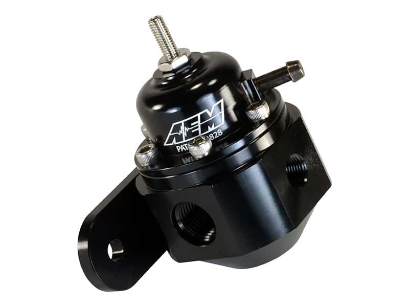 AEM — AEM Universal Black Adjustable Fuel Pressure Regulator
Universal Adjustable
Adj Fuel Press Reg - view 5