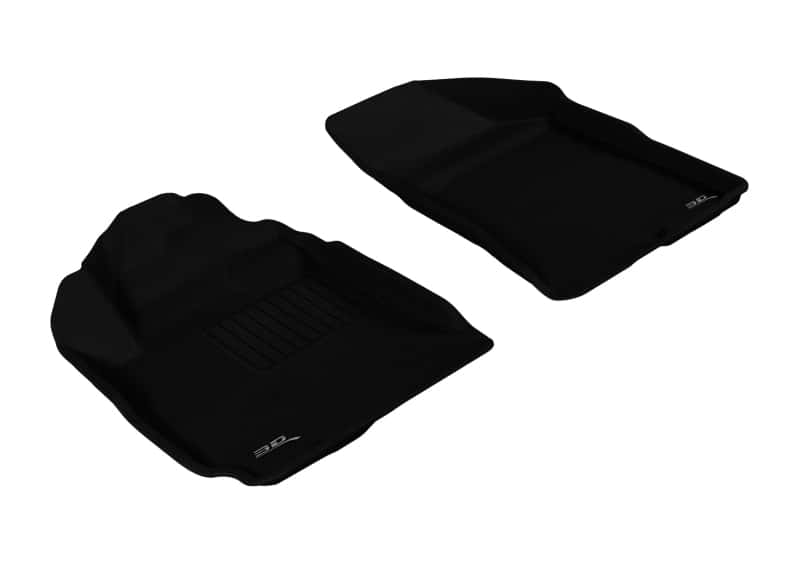 3D MAXpider — 3D MAXpider 2010-2012 Hyundai Santa Fe Kagu 1st Row Floormat - Black
Floor Mat Set - view 1