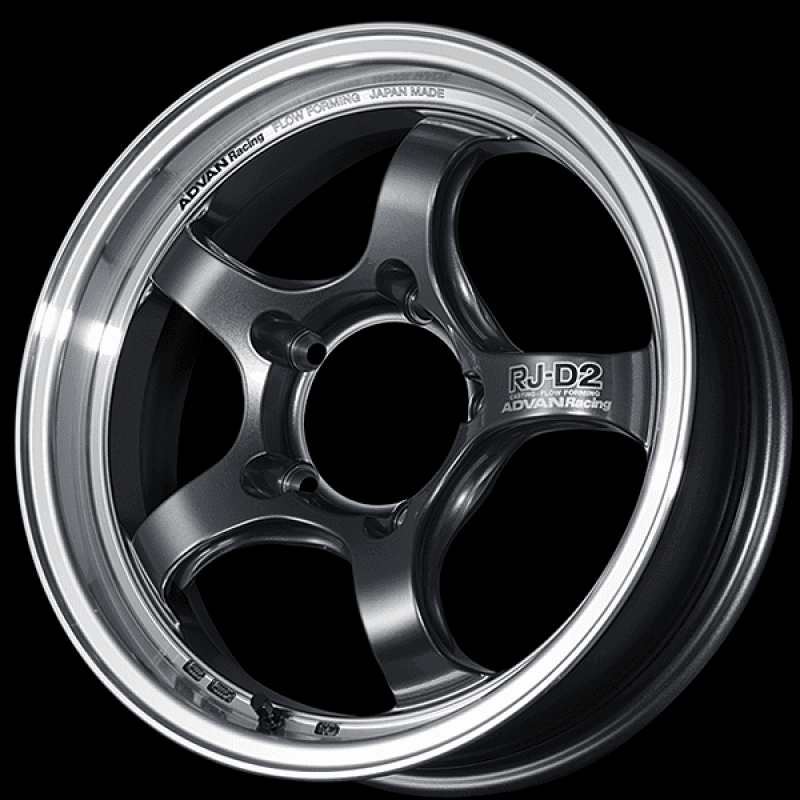 Advan — Advan RG-D2 for Truck 17x8.5 / -10 Offset / 6x139.7 / 112mm Bore / Machining and Racing Gunmetallic - view 2