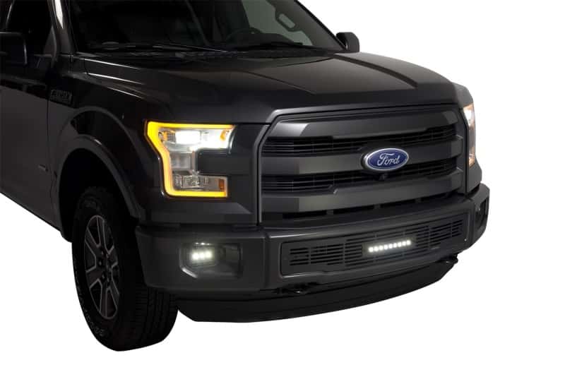 Putco — Putco 15-17 Ford F-150 - SS Black Bar Design w/10in Luminix Light Bar Bumper Grille Inserts
BmprValanceGrilleIns - view 6