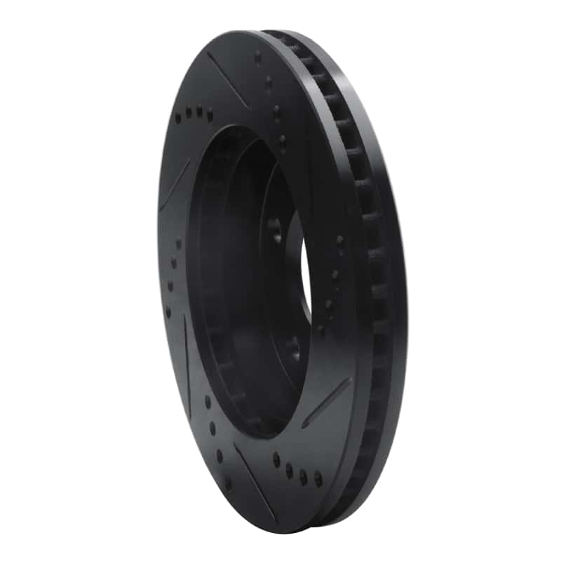 R1 Concepts — R1 83-96 Buick Riviera Front Left Drilled & Slotted Black Brake Rotor
R1 Brake Rotor Drill - view 4