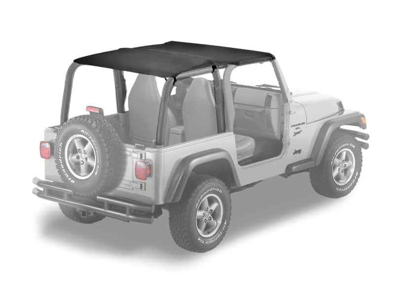 Bestop — Bestop 97-02 Jeep Wrangler TJ Strapless Safari Bikini (Black Denim)
Strapless Bikini - view 1