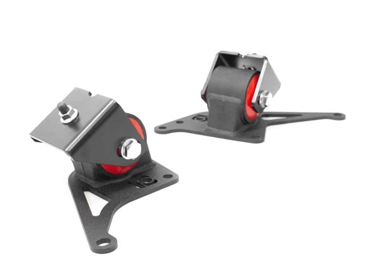 Innovative Mounts — Innovative 01-05 Mazda Miata NB 1.8L Black Steel Replacement Mounts 60A Bushings (No Trans Mount) - view 1