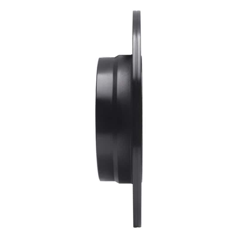 R1 Concepts — R1 96-98 Mercedes-Benz SL320 Rear Left Drilled & Slotted Black Brake Rotor
R1 Brake Rotor Drill - view 3