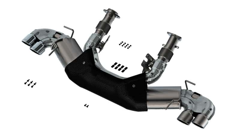 Borla — Borla 20-23 Chevy Corvette 6.2L V8 AT w/o NPP 3in ATAK Catback Exhaust
Cat-Back System - view 1