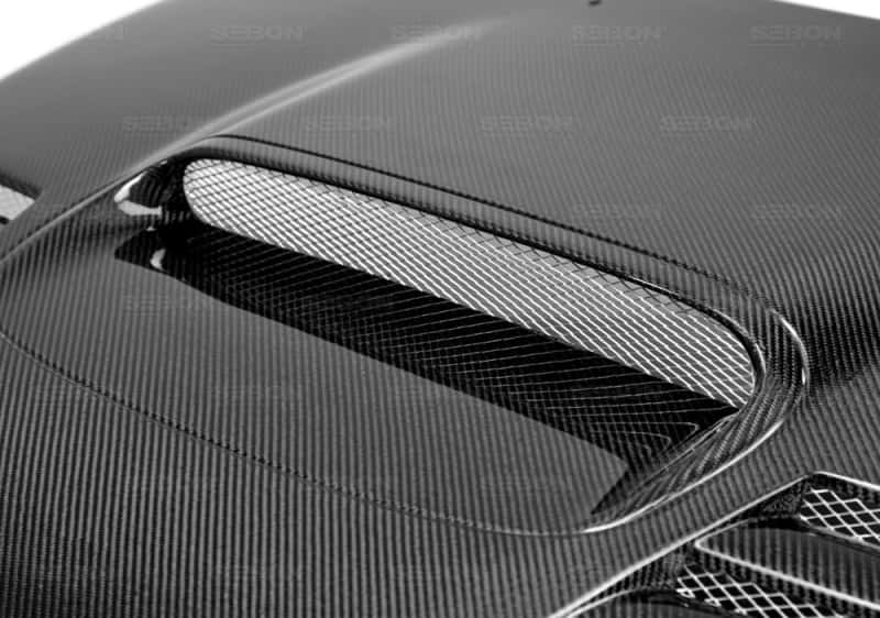 Seibon — Seibon 08-09 Subaru WRX/STi CWII-style Carbon Fiber Hood - view 19