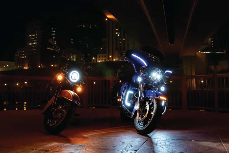 Kuryakyn — Kuryakyn Tracer L.E.D. Front Turn Signal Insert, White/Amber Light, Smoke Lens 1157 - view 8