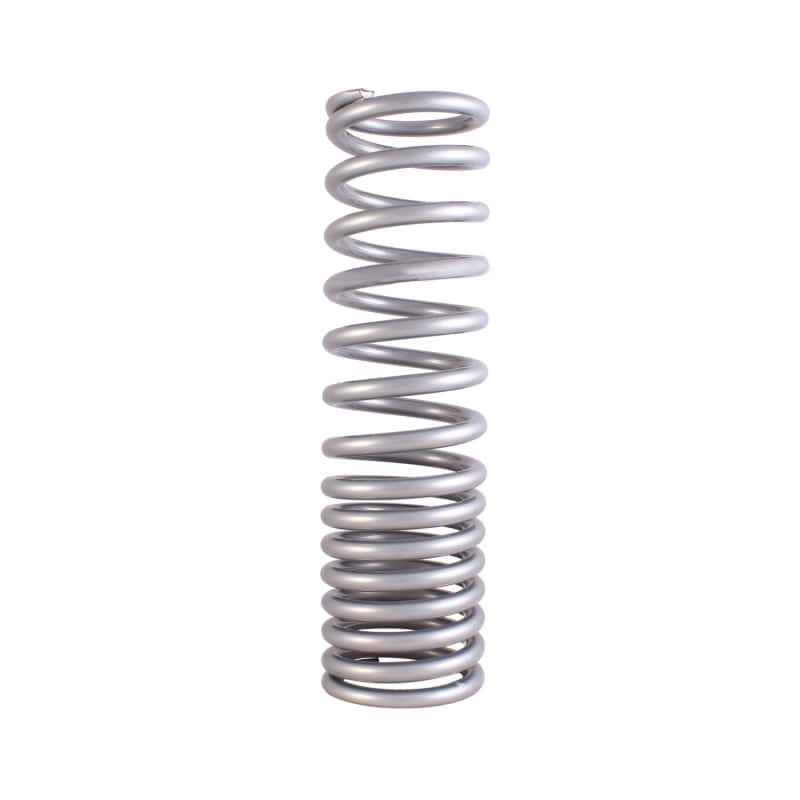 QA1 — QA1 2-1/2in ID Variable Rate High Travel Spring - 12in Length x 130/250lbs/in - Silver Powder Coated
High Travel Spring - view 1