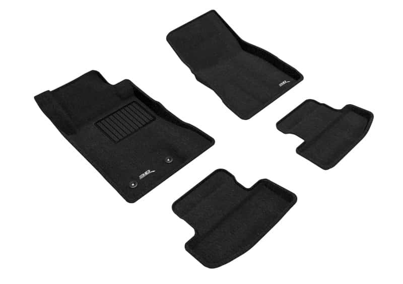 3D MAXpider — 3D MAXpider 15-22 Ford Mustang Elegant 1st 2nd Row (2 Eyelets) - Floor Mat Set (Black)
Floor Mat Set - view 1
