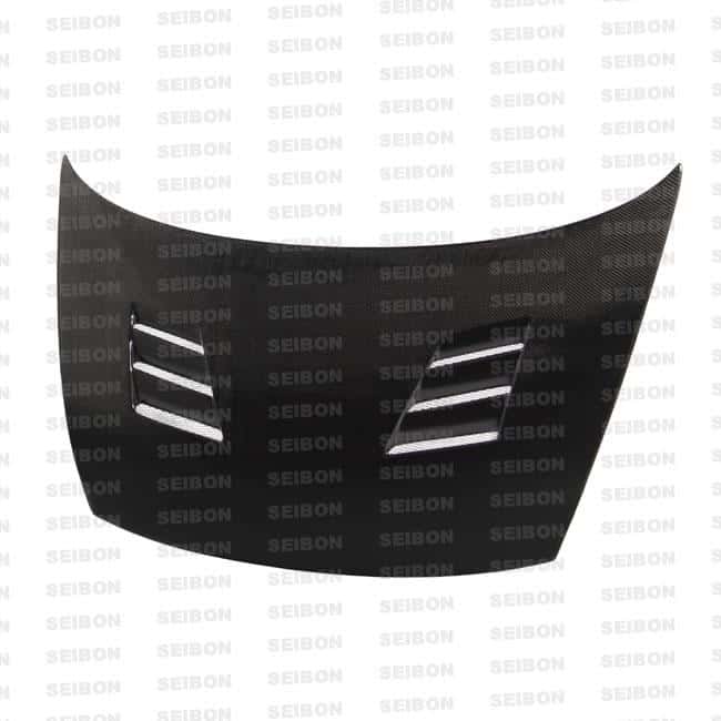 Seibon — Seibon 06-10 Honda Civic 4 Door TM Style Carbon Fiber Hood - view 4
