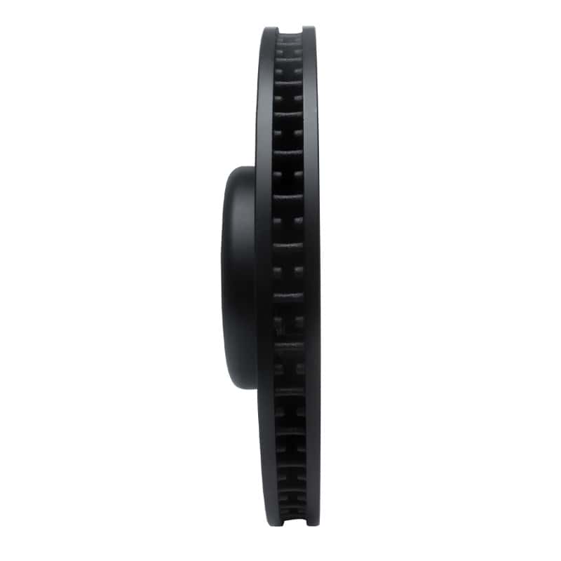 R1 Concepts — R1 16-25 BMW i7 Right Front Drilled & Slotted Black Brake Rotor
R1 Brake Rotor Drill - view 3