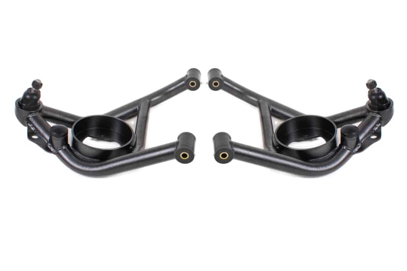 BMR Suspension — BMR 70-81 Chevrolet Camaro A-Arms Lower Delrin Bushings Std Ball Joint - Black Hammertone
Lower Control Arms - view 1