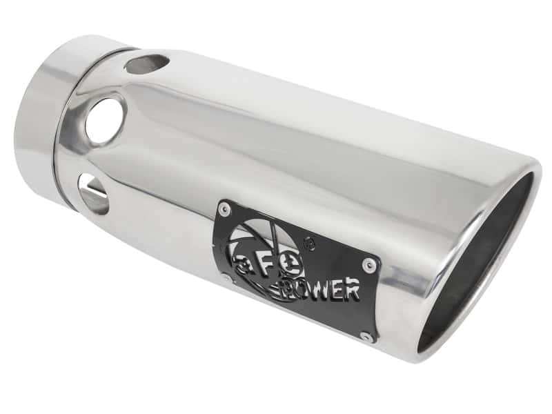 aFe — aFe Apollo GT Series 4in 409SS Cat Back Exh System Polished Tip 14-18GM Silverado 1500 V8-6.2L
Cat-Back Exhaust - view 2