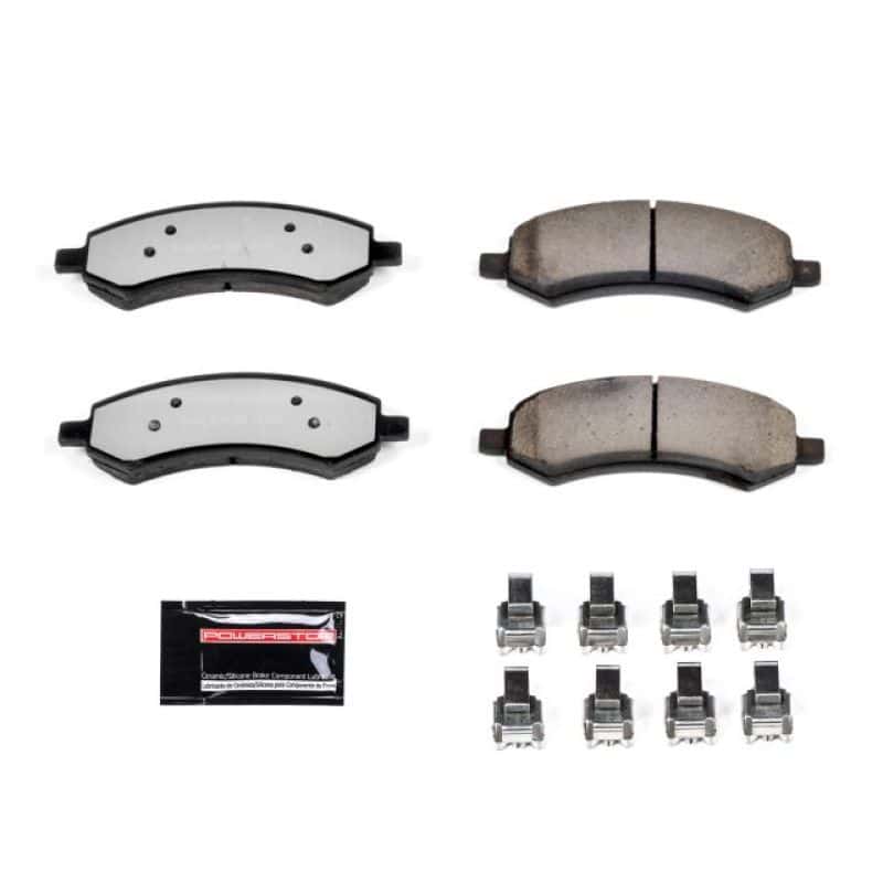 PowerStop — Power Stop 07-09 Chrysler Aspen Front Z36 Truck & Tow Brake Pads w/Hardware
Z36 Brake Pads - view 1