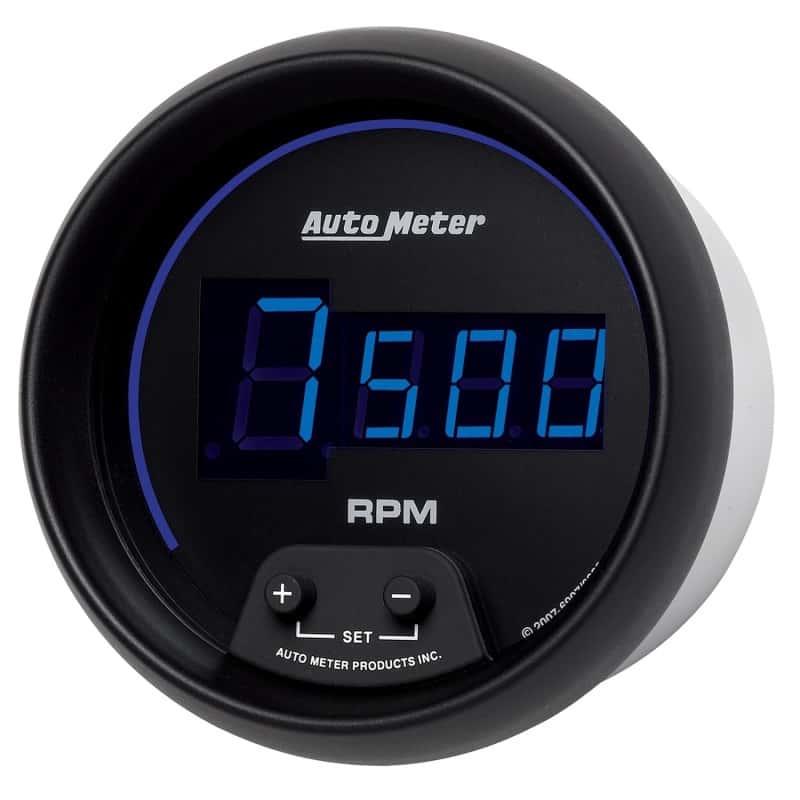 AutoMeter — Autometer Cobalt Digital 85.7mm Black In-Dash Tachometer
3.4" TACH 10kRPM CBD - view 5