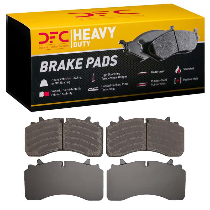 DFC — DFC 05-23 WABCO PAN17/PAN19/PAN22/MAXX22T/MAXXUS Fr & Rr Heavy Duty Pads - Semi Metallic
DFC Brake Pad Set - view 5