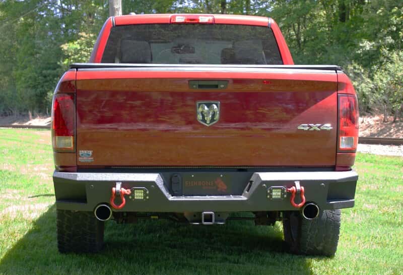 Fishbone Offroad — Fishbone Offroad 2009+ Ram 1500 Classic Anglerfish Rear Bumper - Black Texture - view 2