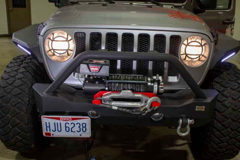 Fishbone Offroad — Fishbone Offroad 2018+ Jeep Wrangler JL Aluminum Headlight Guards - view 11