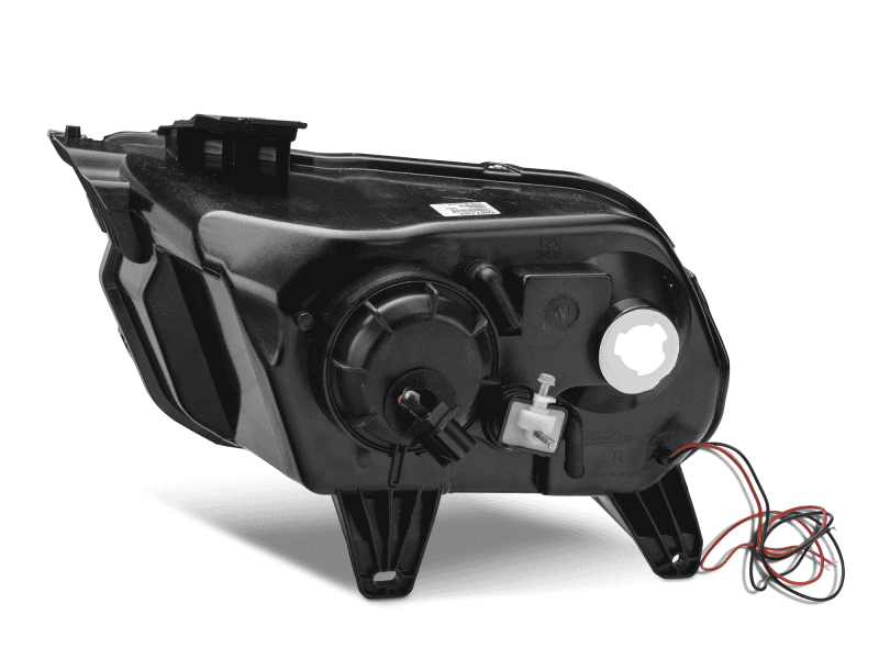 Raxiom — Raxiom 10-12 Ford Mustang w/ Headlights CCFL Halo Projector Headlights- Black Housing (Clear Lens)
Headlights - view 6