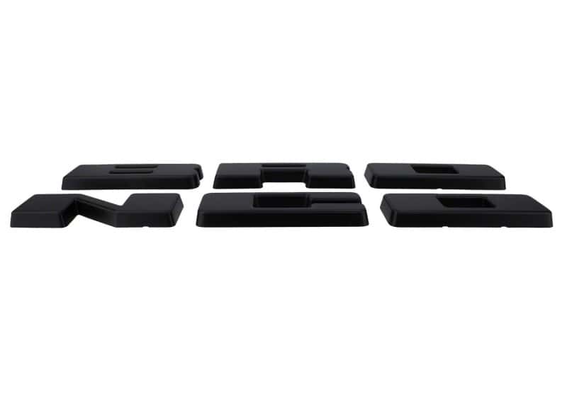 Ford Racing — Ford Racing 2021+ Bronco Grille Lettering Overlay Kit - Black
Grille Emblem - view 8