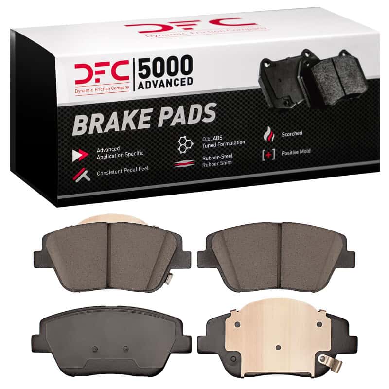 DFC — DFC 09-16 Hyundai Sonata Front 5000 Advanced Ceramic Brake Pads
DFC Brake Pad Set - view 1