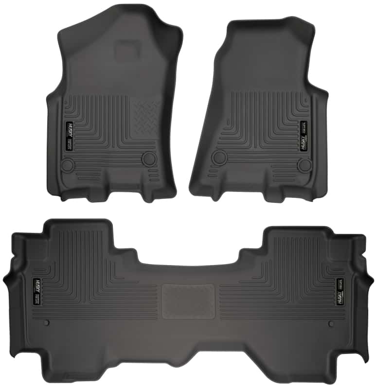 Husky Liners — Husky Liners 19 Dodge Ram 1500 Quad Cab Weatherbeater Black Front & 2nd Seat Floor Liners
Husky Liners 2019 Ram 1500 Quad Cab Front & 2nd Seat Weatherbeater Floor Liners
Floor Liners - view 1
