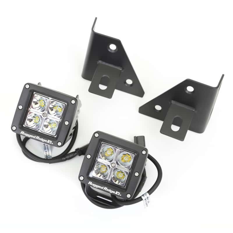 Rugged Ridge — Rugged Ridge 76-95 Jeep Wrangler CJ/YJ Square Windshield LED Kit w/ Brackets
OFFROAD_LIGHTING
OrdRacingLampKt - view 1