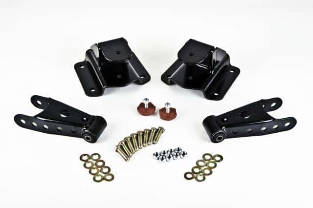 Belltech — Belltech SHACKLE AND HANGER KIT 94-99 RAM 1500 StdCab 4inch
SHACKLE & HANGER KIT - view 3