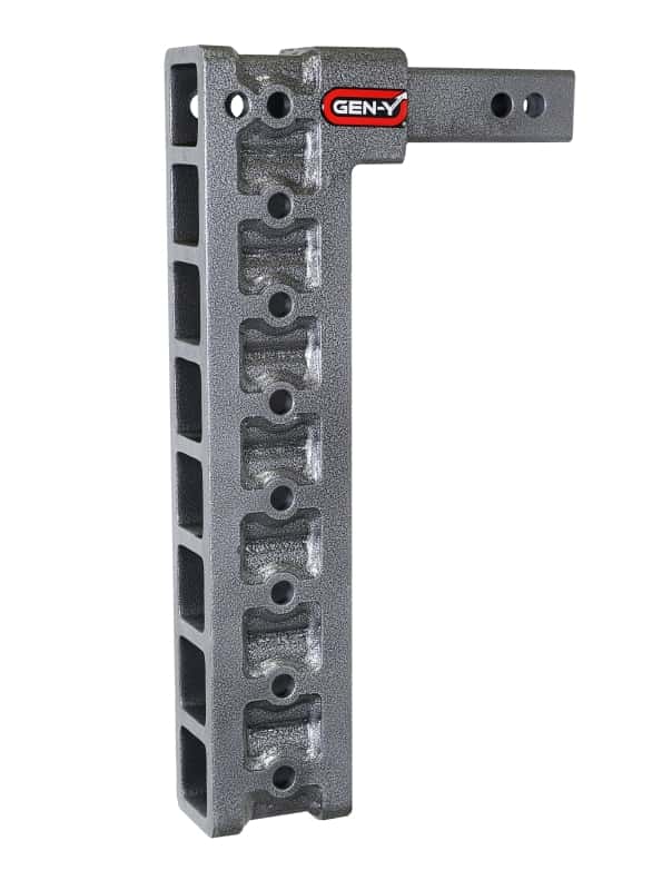 GEN-Y Hitch — Gen-Y Mega Duty 2in Shank 17.5in Drop 2K TW 16K Hitch w/GH-0100 Stabilizer Kit
Drop Hitch - view 3