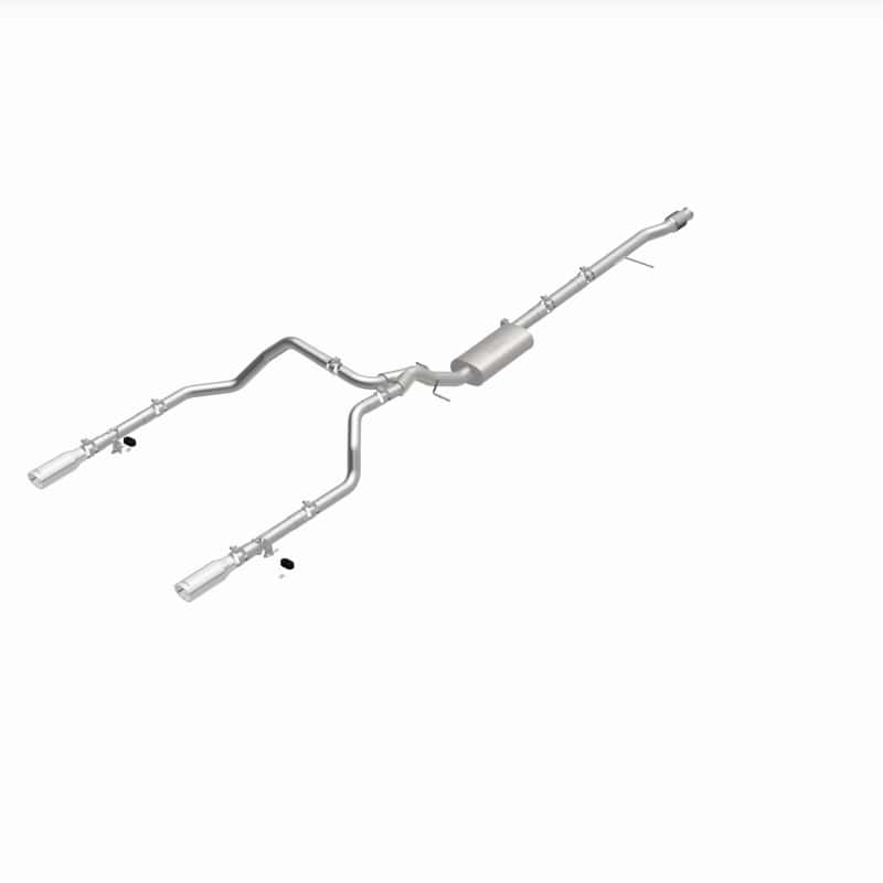 Magnaflow — MagnaFlow 2019 Chevy Silverado 1500 V8 5.3L/V6 4.3 Street Series Dual Exit Exhaust w/ Polished Tips
Cat-Back - view 28