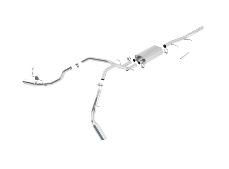 Borla — Borla 09-11 Chevrolet Sierra 1500 WT/SLT/SLEi/XFE / Silverado 1500 WT/LT/LTZ/LS SS Catback Exhaust
Cat-Back System
ExhstSysKt - view 1