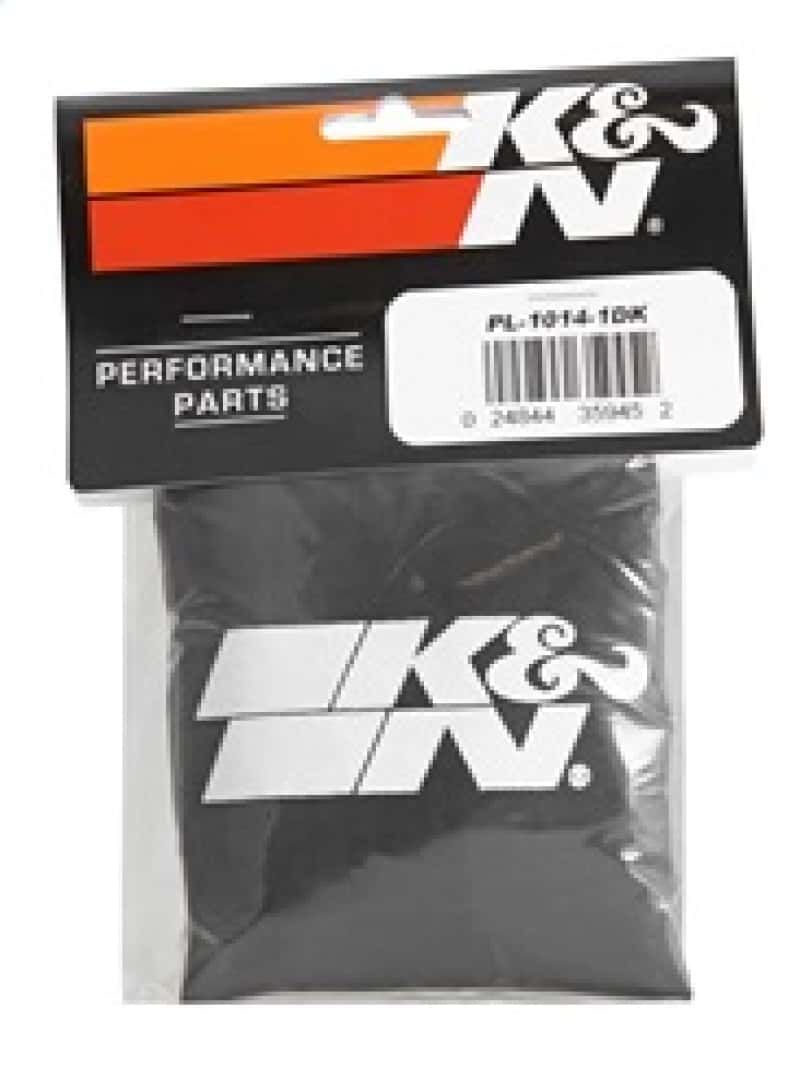 K&N Engineering — K&N Polaris Black Round Drycharger Air Filter Wrap 11.25inx3inx3in - view 7
