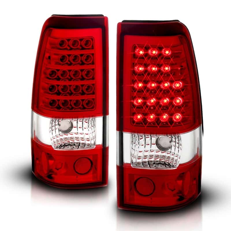 ANZO — ANZO 2003-2006 Chevrolet Silverado 1500 LED Taillights Red/Clear
TailLightSet - view 4