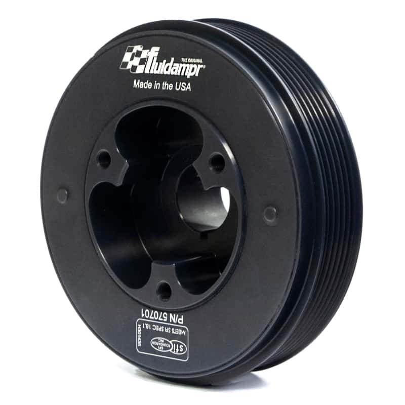Fluidampr — Fluidampr 08-15 Mitsubishi Evo X Steel Internally Balanced Damper
Harmonic Balancer - view 2