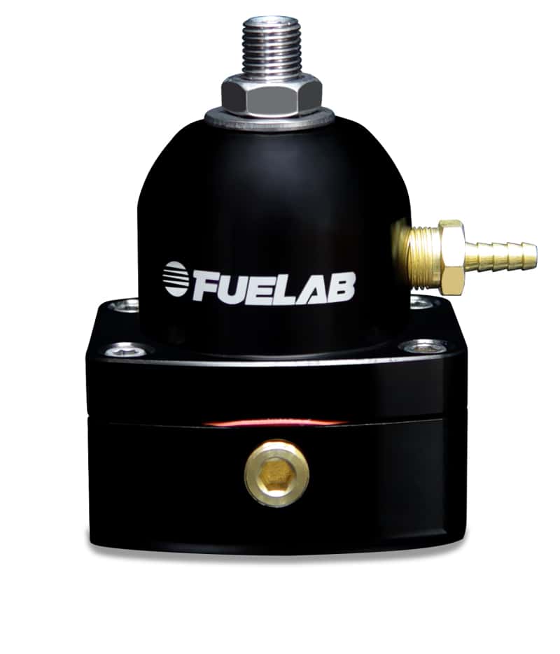 Fuelab — Fuelab 515 EFI Adjustable FPR 25-90 PSI (2) -6AN In (1) -6AN Return - Black
Fuel Pressure Reg - view 1