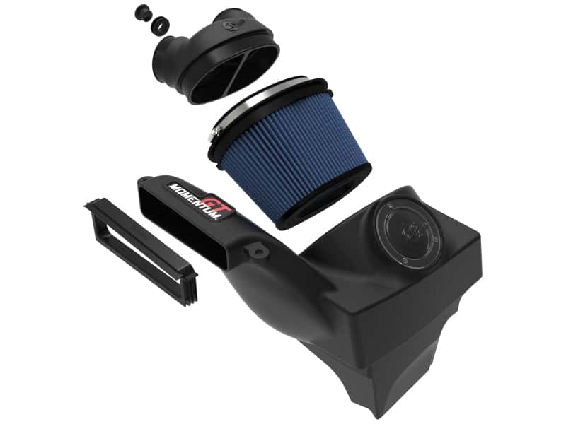 aFe — aFe Momentum GT Pro 5R Cold Air Intake System 19-23 Ford Edge ST V6-2.7L (tt)
Momentum GT Intake - view 2