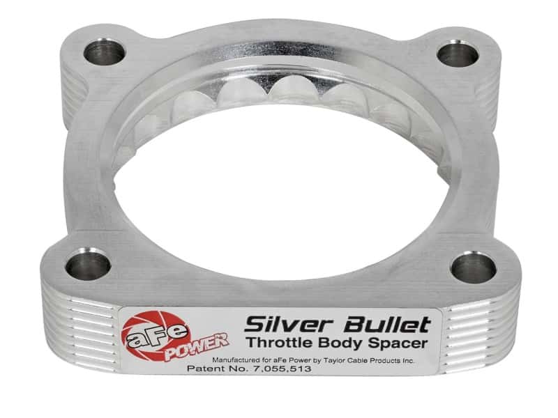 aFe — aFe Silver Bullet Throttle Body Spacers TBS Nissan Patrol 10-16 V8-5.6L
Throttle Body Spacer - view 2