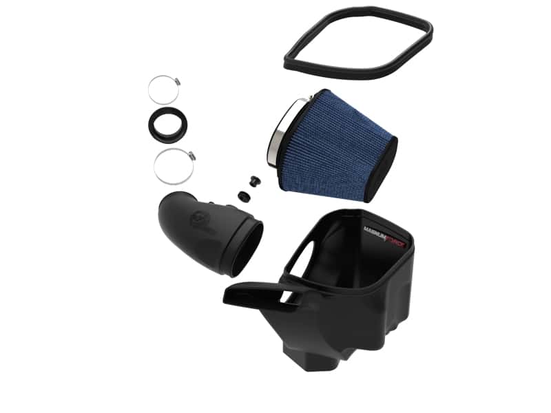aFe — aFe MagnumFORCE Intake Stage-2 Pro 5R 12-21 Jeep Grand Cherokee (WK2) V8-6.4L HEMI
Magnum FORCE Intake - view 3