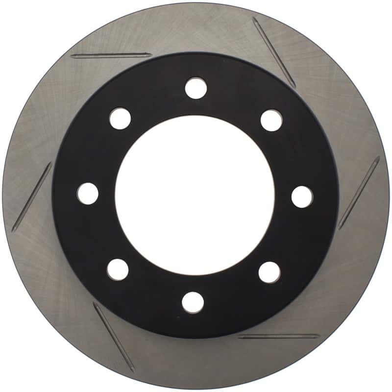 Stoptech — StopTech Power Slot 03-06/08-09 Chevy Avalanche 2500 / 04-09 Silverado 3500 4WD/06-09 2WD (Single R
Sport Slotted Rotor
Disc Brake Rotor - view 1