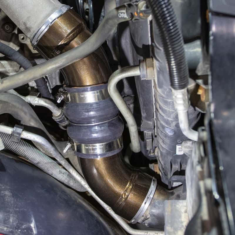 Wehrli — Wehrli 06-10 Duramax LBZ/LMM P/S 3.5in. Intercooler Pipe - Chevy Orange
P IC Pipe 06-10 CRO - view 6