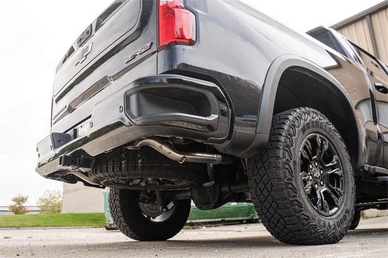 CORSA Performance — Corsa 2022-2024 Chevrolet Silverado 1500 Cat-Back Dual Rear Exit with Turn Down Tail Pipes
Exhaust - view 4