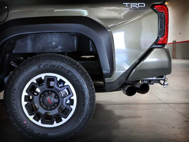aFe — aFe 2024 Toyota Tacoma L4 2.4L Vulcan Series 2.5-3in 304 SS Steel Cat-Back Exhaust w/Black Tips
Cat-Back Exhaust - view 5