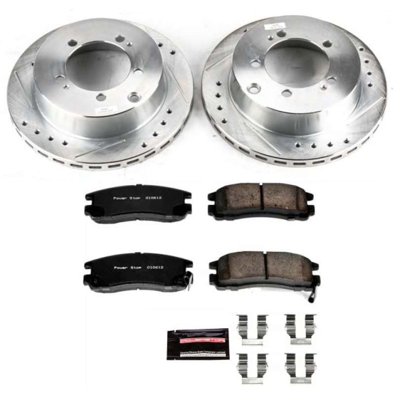 PowerStop — Power Stop 91-96 Dodge Stealth Rear Z23 Evolution Sport Brake Kit - view 1
