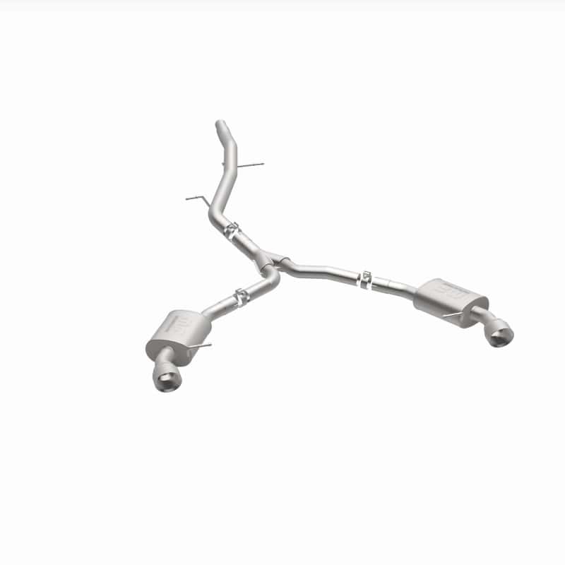 Magnaflow — MagnaFlow 18-19 Audi A5 Dual Exit Polished Stainless CatBack Exhaust - 3in Main Piping Diameter
Cat-Back - view 22