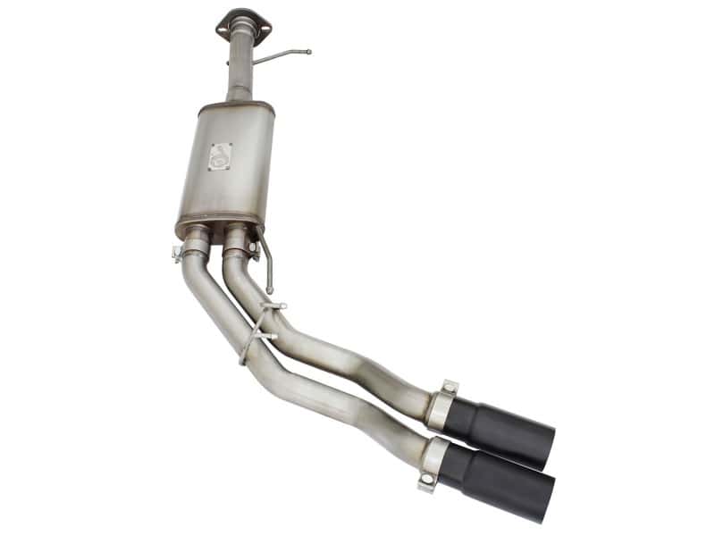aFe — aFe Rebel Series Exhaust SS Front Side Exit CB w/ Black Tips 10-14 Ford F150 Ecoboost V8 6.2L
Cat-Back Exhaust - view 2