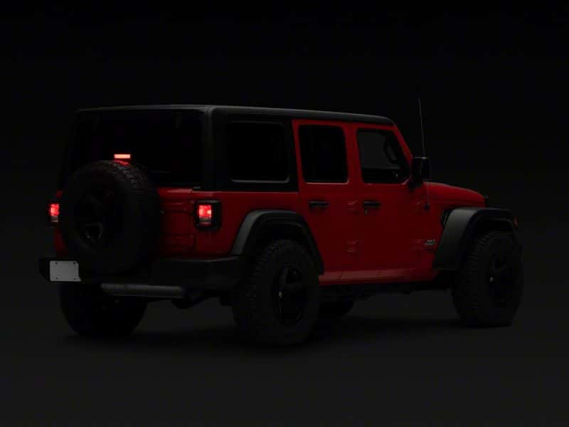 Raxiom — Raxiom 18-23 Jeep Wrangler JL Axial Series Hyper Flash LED Third Brake Light- Red
Light - view 10