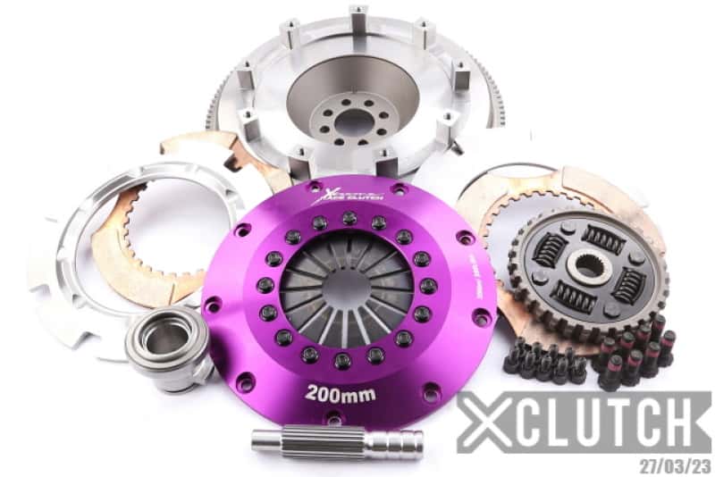 XCLUTCH — XClutch 03-06 Nissan 350Z Base 3.5L 8in Twin Sprung Ceramic Clutch Kit
Clutch Kit - view 1
