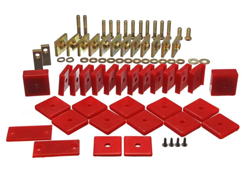 Energy Suspension — Energy Suspension Toy Land Cruiser Body Mount Set - Red
BodyMntBshKt - view 1
